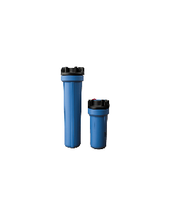 lauwe kunststof zakkenfilterhuizen van Van Borselen Filters, ontworpen voor efficiënt waterfiltratie. Beschikbaar in verschillende maten, ideaal voor industrieel gebruik met een robuuste en duurzame constructie.