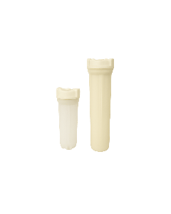 Puur polypropyleen filterhuis voor 10 & 20 inch filterkaarsen (DOE/222), geschikt voor water, chemie, olie en gasfiltratie