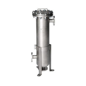 Top flow filterhuis grootte 2 voor 40m3 per uur. 