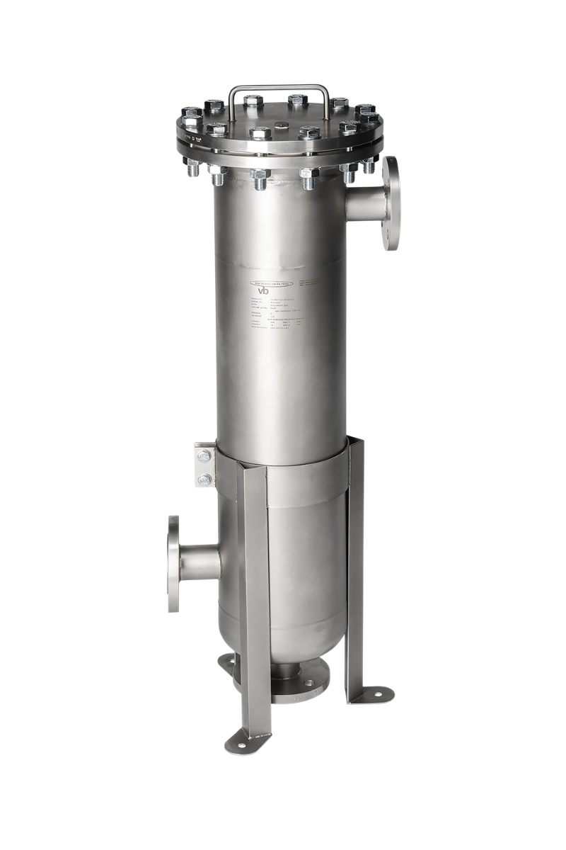Zakkenfilterhuis enkelvoudig geschikt voor volumes tot 40m3/uur main product photo